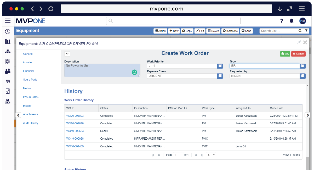 screenshot of MVP One